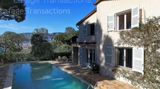 Villa and swimming pool saint jean cap ferrat